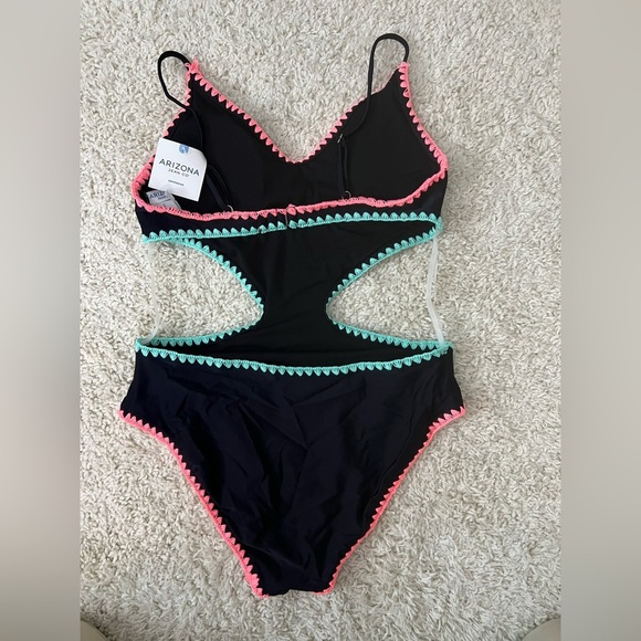 Women’s Large Arizona Jean CO One Piece Swimsuit NWT - Picture 2 of 5
